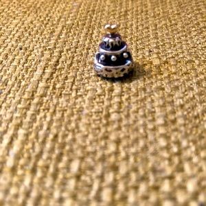 Pandora Silver Wedding Cake Charm
